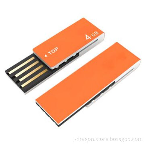 Fashionable Design USB Drive with High-speed UDP Chips, True Color Imprint Service